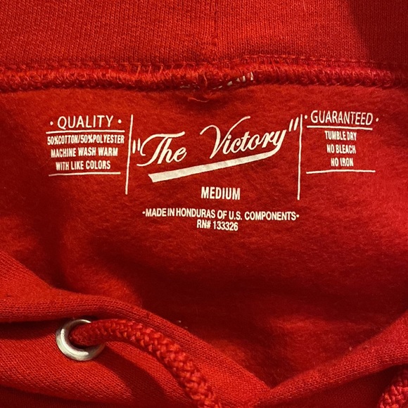 Womens Red University of Utah Sweatshirt - Picture 3 of 3